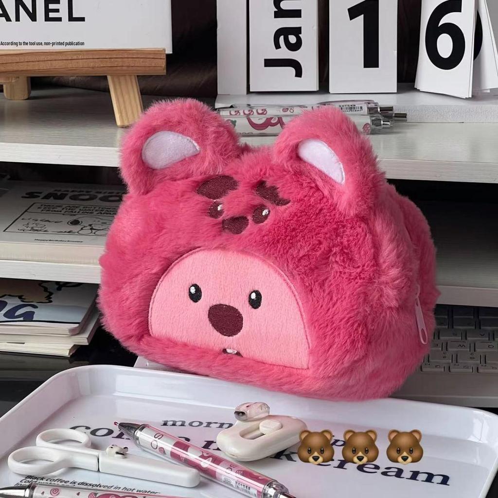 Большая плюшевая пенал-собачка Пача с японским мультяшным рисунком для учеников средней школы