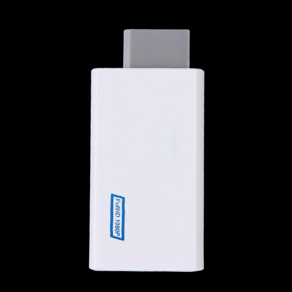 1080P Wii2 HDMI-совместимый Конвертер Wii в HDMI-совместимый Адаптер Full HD 3,5 мм Аудио для ПК HDTV Монитора Дисплея Прямая поставка