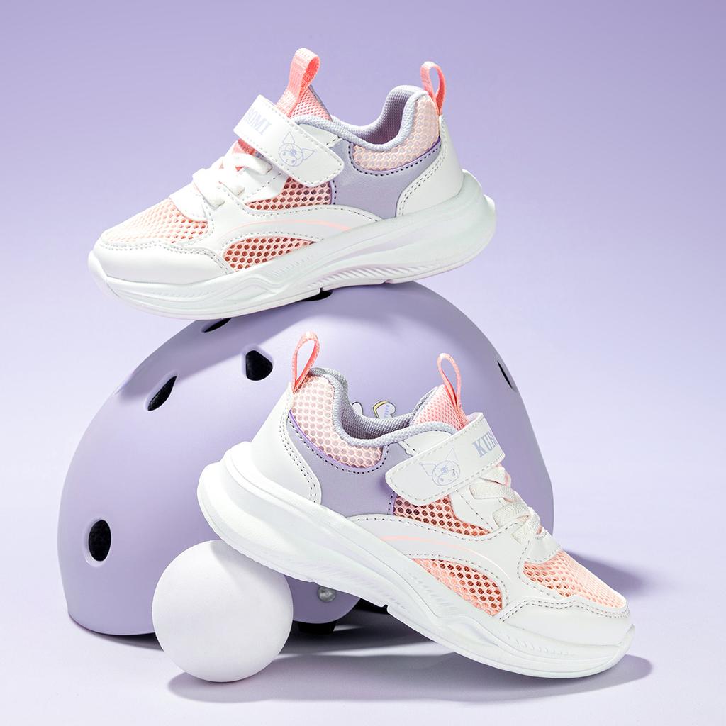Sanrio Куроми Сетка Липучка Удобные Практичные Мода для Кампуса Классические Спортивные Универсальные Легкие Повседневные Студенческие Детские Кроссовки KU5526808-1