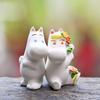 Resin Moomin Micro Landscape Hippo With Creative Diy Craft For Promotional Gifts And Holiday Decoration