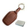 Smart Key Case Genuine Leather Toyota Key Ring Cowhide 3D Molding Gift Fits TOYOTA Corolla Prius Sienta Noah Voxy Alphard Vellfire Harrier Type 2 (E