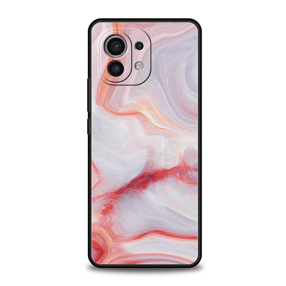 Винтажный мраморный чехол для телефона для Xiaomi Mi 17 15 14 13 12 11 Ultra 15T 14T 13T 12T 11T Pro Lite 5G Мягкий ТПУ корпус Fundas Сумки