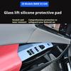 Для BMW X3 G45 2025 Панель подъема кнопок двери и окна автомобиля Силиконовый коврик для хранения Защита от царапин и пыли Аксессуары