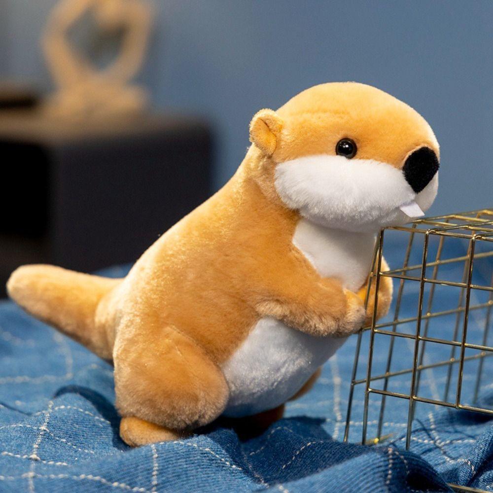 Реалистичная имитация куклы сурка, сурок, искусственная плюшевая игрушка, дети, девочка