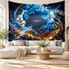 Manchester City Wall Tapestry, Soft Fabric Wall Hanging, Decorative Backdrop For Bedroom Home Wall Art