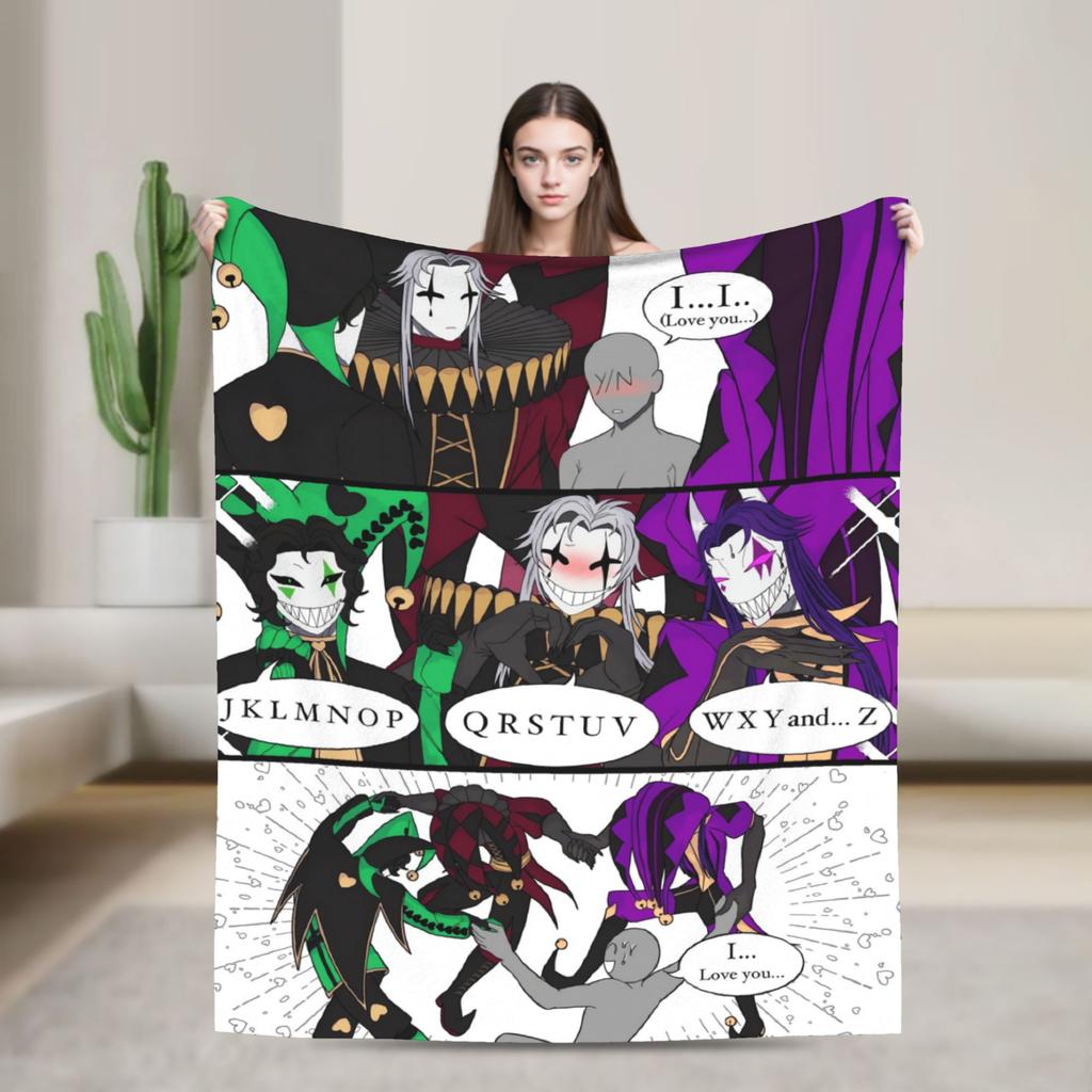 The Freak Circus Blankets Quality Warm Soft Throw Blanket Winter Airplane Travel Couch Chair Funny Bedspread