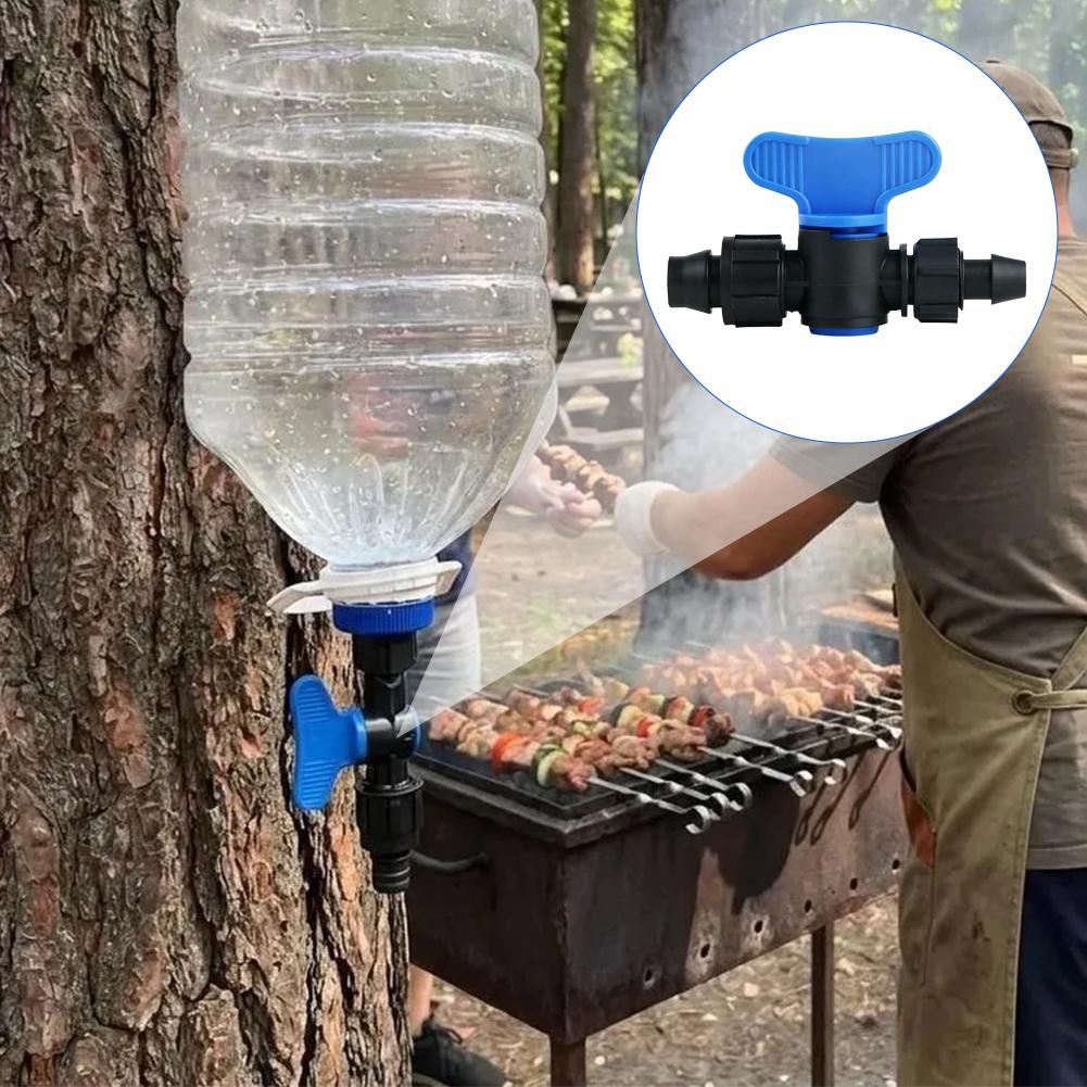 Двойной байпасный клапан для ПЭТ-бутылок Универсальный Портативный Кемпинг Кран-насадка Вододиспенсер для Пикника Туризма Кальян