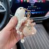 Корейский жемчуг Алмазная studded Рюкзак Подвеска Продвинутый Изысканный Сумка Подвеска Праздничные Подарки Стразы Брелок