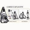 Transparent PVC Sling Bag, Trendy Jelly Crossbody Bag, Waterproof Chest Bag For Travel Beach Concert Event