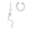 Silver Earrings with Cubic Zirkonia (2177005)