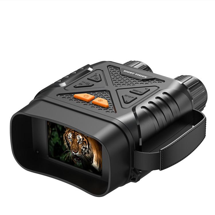 Бинокль ночного видения 4K Ultra-HD с инфракрасным излучением и большим экраном для использования на открытом воздухе