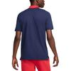 Nike Футболка-поло Dri-FIT Paris Saint-Germain, влагоотводящая, удобная, с коротким рукавом, мужская, темно-синяя, FZ7245-410
