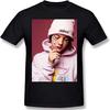 Мужская базовая хлопковая футболка с коротким рукавом Lil Xan Модные рубашки XS