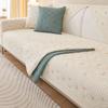 Spring Washed Cotton Sofa Cushion, Universal Backrest Cover, Non-slip, Simple Sofa Cover, Cushion for All Seasons