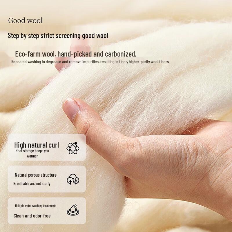 Одеяло Mengjie из австралийской шерсти для любого сезона