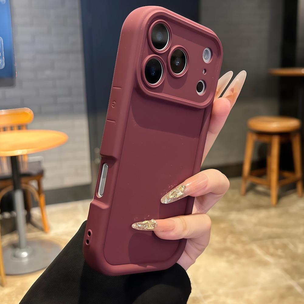 Luxury Liquid Silicone Armor Case For For Iphone 17 16 Pro Max Soft Bumper Cases For For Iphone 17 15 14 13 Pro Max Air Shockproof Cover