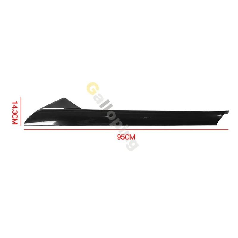 For Ford Explorer 2011-2019 1 Pair Left Right Windshield Set-Glass Side Pillar Molding Cover Winscreen Window Trim BB5Z7803136AB