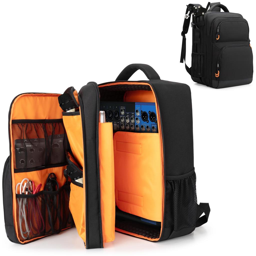 Trunab Mixer Case Audio Mixer Bag Audio Mixer Backpack Mixer Bag