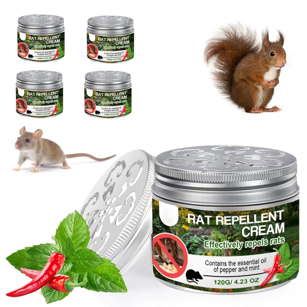 Rat Cream For Gardeners To Drive Away Rats In The Vegetable Garden, Extract Plant To Avoid Rats And Catch Rats