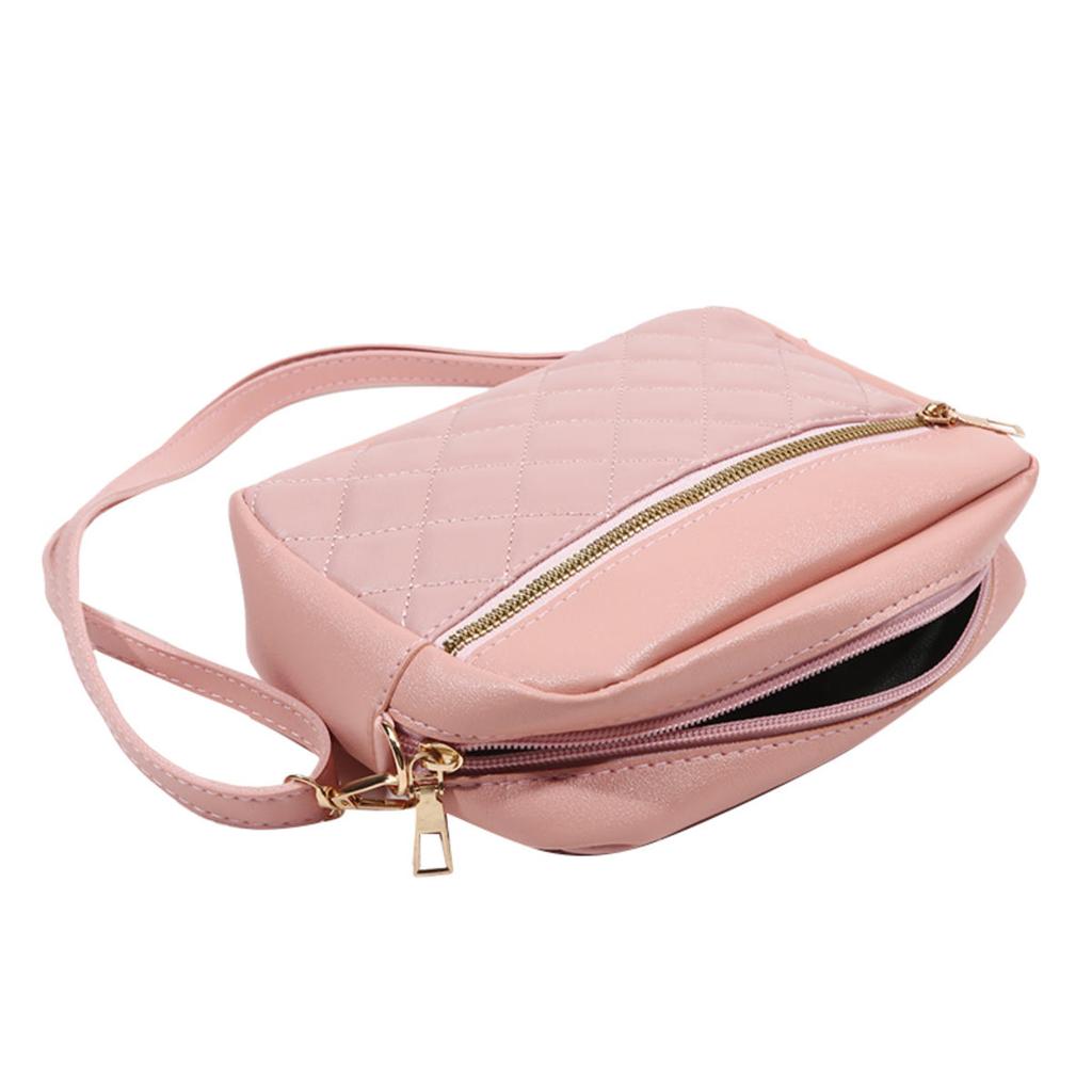 Ladies Exquisite Bags Women's Summer Solid Color Handbag Versatile PU Crossbody Shoulder Bag Small Messenger Bags