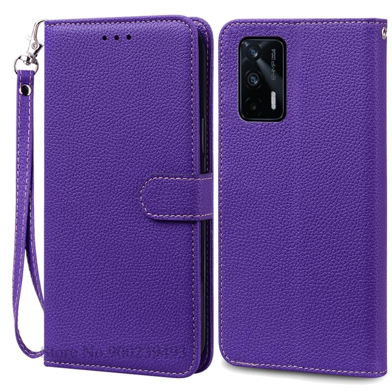 For Realme GT 5G Case Pu Leather Flip Wallet Case For Realme GT 5G Cover Phone Case For Realme GT 5G Cover Coque Fundas