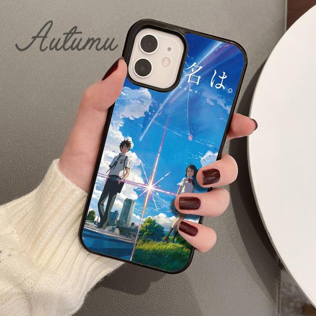 Чехол для телефона «Твоё имя Таки и Мицуха» для iPhone 11 12 13 14 Pro Max mini XR XS SE 2020 6S 7 8 Plus Samsung Galaxy S21 S22