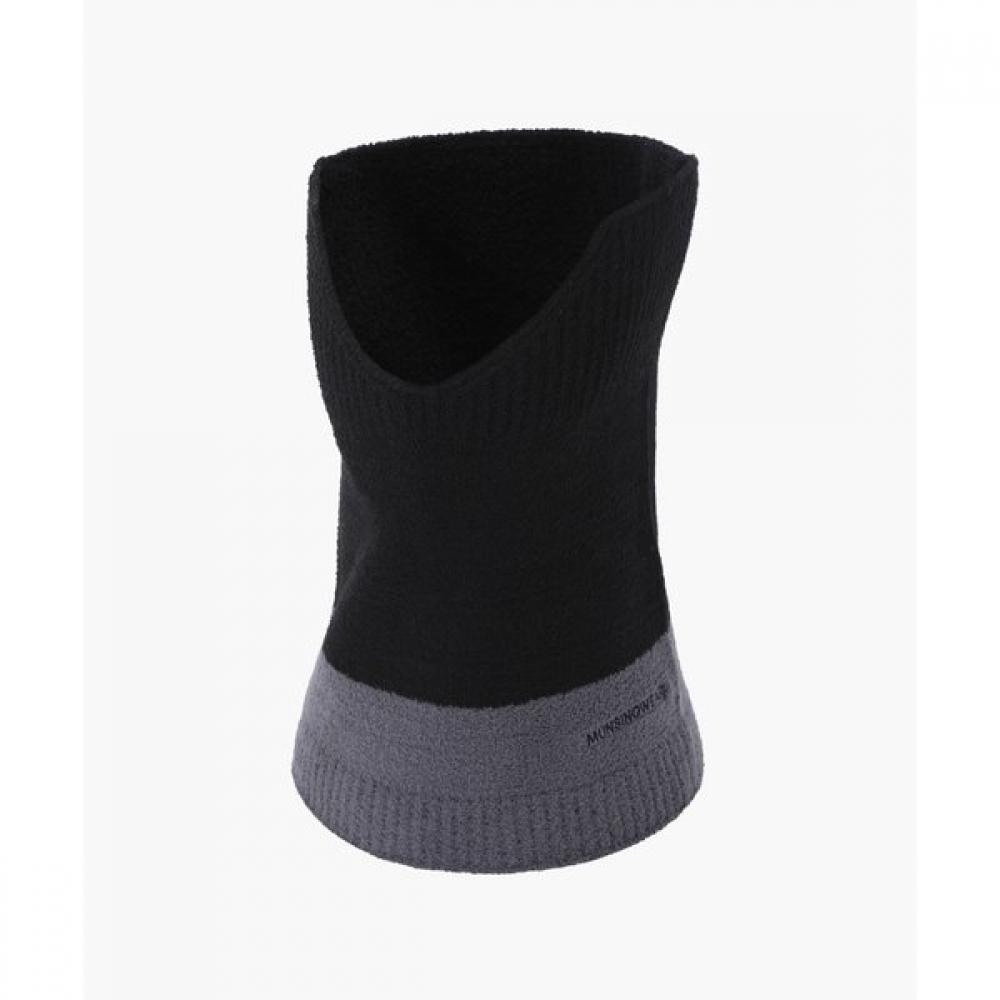 MunSingwear Men S Tactel Neckwarmer Black Mr421mwmo1