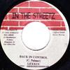 7-дюймовая пластинка LEXXUS - Back In Control NONE In The Streetz 2002 Ямайка Регги, Ска и Даб Б/У