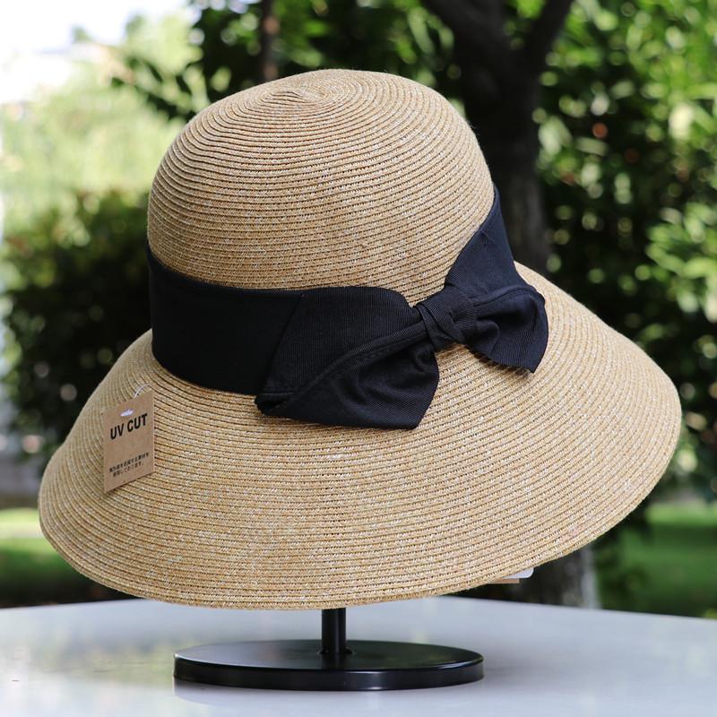 2023 Новая соломенная шляпа-ведро для женщин Складная солнцезащитная шляпа от УФ-лучей Дизайнерская Роскошная вязаная крючком пляжная шляпа Ручная работа Модная соломенная шляпа