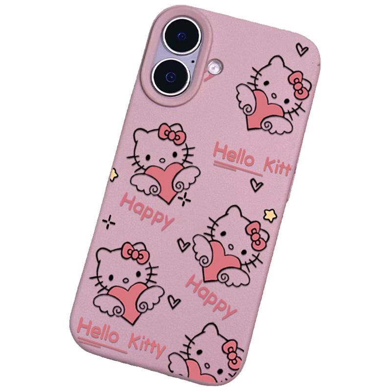 Горячая Распродажа Кросс-Бордер Мультяшный Кожаный Чехол Sanrio для Apple 14/16