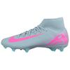 Nike Zoom Mercurial Superfly 10 Academy MG Prism Pack Unisex Sneakers Teal Ocean-Cube Pink-Blast FQ1456-301