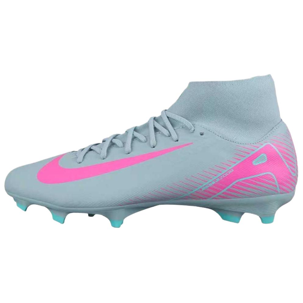 Nike Zoom Mercurial Superfly 10 Academy MG Prism Pack Unisex Sneakers Teal Ocean-Cube Pink-Blast FQ1456-301