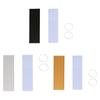 M.2 2280 SSD Heatsink Cooling Radiators Auminum Heat-resistance with Thermal Silicone Pad for Game Consoles Accessories