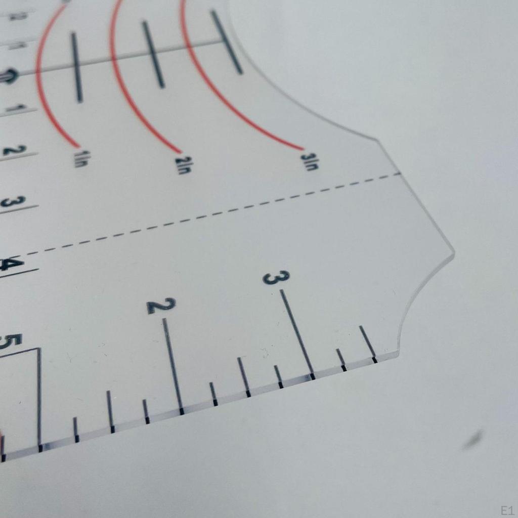 Линейка для футболок Руководство по центрированию винилового измерительного инструмента для выравнивания при шитье поделок