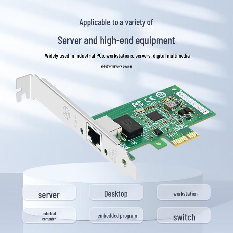 Сетевая карта EB-LINK Gigabit Ethernet PCI-E с чипом Intel I210 (Китайская версия)
