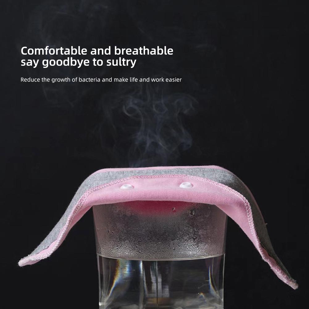 Adult Washable Cotton Pad Soft Comfortable Breathable Water Absorbing Anti-leakage Graphene Antibacterial Bacteriostatic Underpants Pad