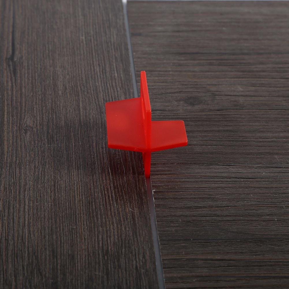 50 шт. 1/16"" система выравнивания плитки красная 3-сторонняя распорка крестообразная и Т-образная керамическая напольная настенная система инструменты