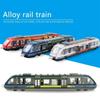 Toys Gift Metro Subway Zinc Zinc Alloy Diecast Train Toy Underground Simulation Train Toy High Speed Rail