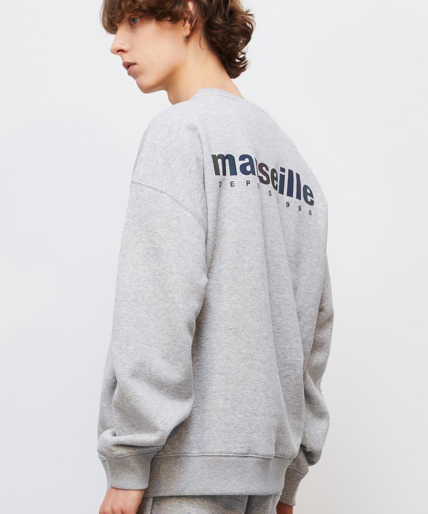 KULTE Aurora Reflective Crewneck M.Grey