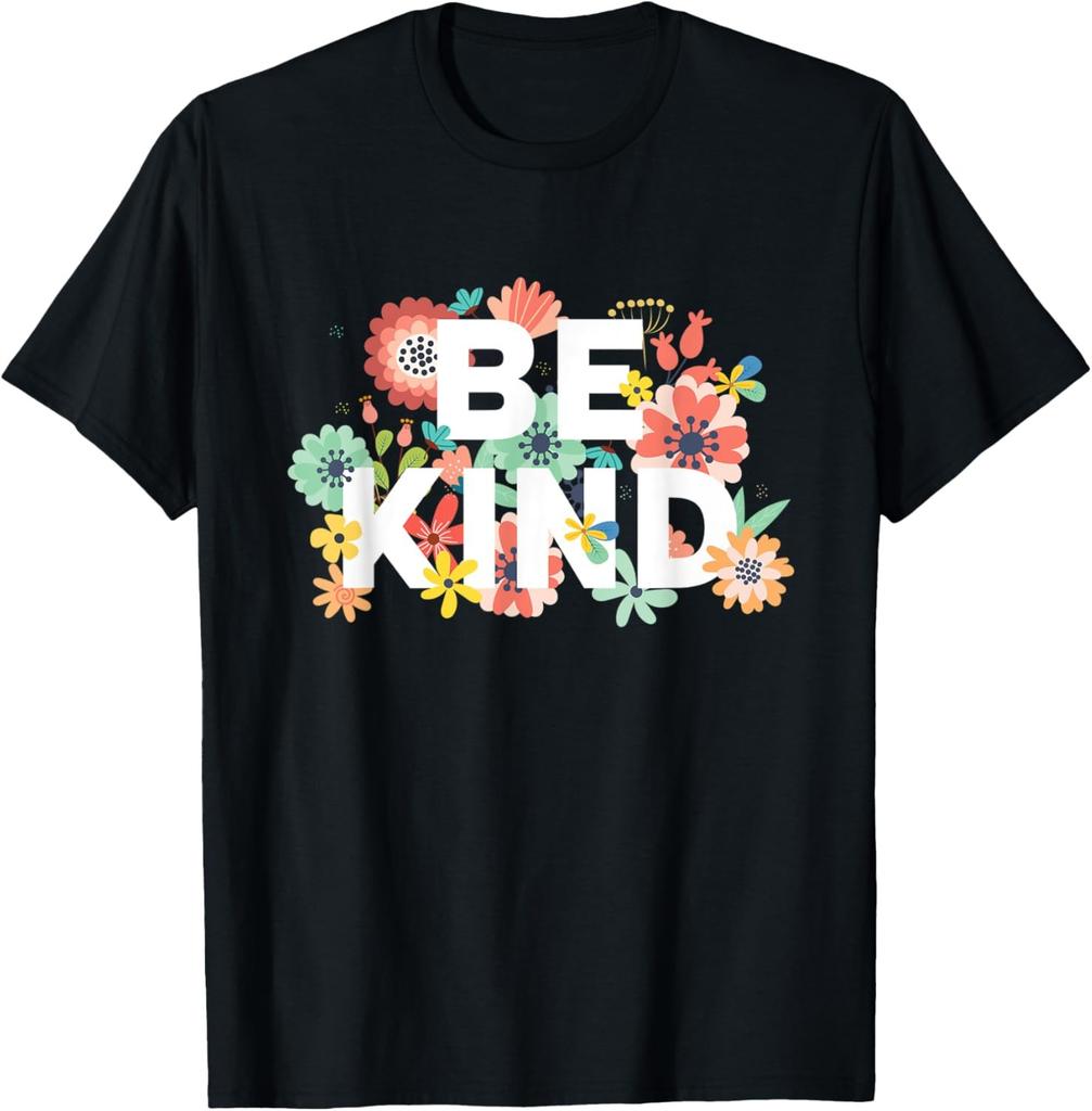 Be Kind Cute Inspirational Blessed Woman Saying T-Shirt