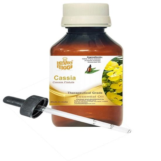 Levenmooi Cassia (Cassia Fistula) Pure & Natural Therapeutic Grade Essential Oil Plastic with Dropper