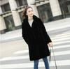 Autumn and Winter New Imitation Fur Imitation Mink Coat Women's Medium and Long Plush Coat Warm Thickened Coat
