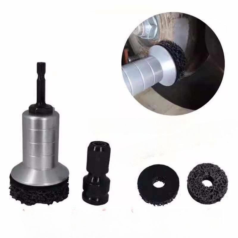 Auto Wheel Hub Brush Wheel Hub Grinder Dust Rust Removal Kit Brake Grinding Polishing Cleaner Set Maintenance Tool