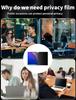Магнитный экран конфиденциальности для MacBook Air 13 дюймов(2018-2021, М1),Съемный фильтр конфиденциальности, матовый, антибликовый, защита от синего света, защита экрана от подглядывания