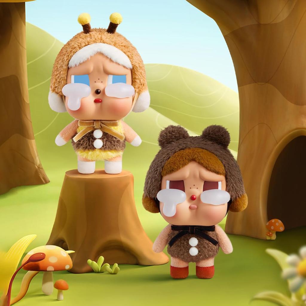 POP MART CRYBABY Crying Again Series Плюшевая игрушка для лица Pop Mart Gachapon Фигурка-сюрприз Пластиковая модель Премиальная игрушка ПВХ Мягкий винил Оригинальный персонаж