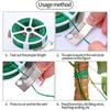 1Pcs Strapping Self-cutting Garden Twist Ties Plant Climbing Lines  For Flower Plant Vines