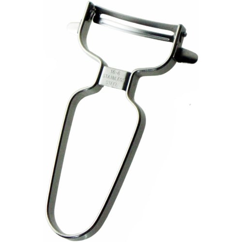 Nagao Tsubame-Sanjo Peeler, Curved Vegetable Peeler, 18-8 Stainless Steel, Dishwasher Safe, Made In Japan