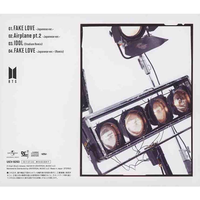 BTS FAKE LOVE / Airplane pt.2 [CD+Фотобук Ограниченное Издание C] (ЯПОНСКОЕ ИЗДАНИЕ)
