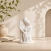 Home Ornament Family Hugging Figurine Family Of Three 4 Persons Figurine  Office Room