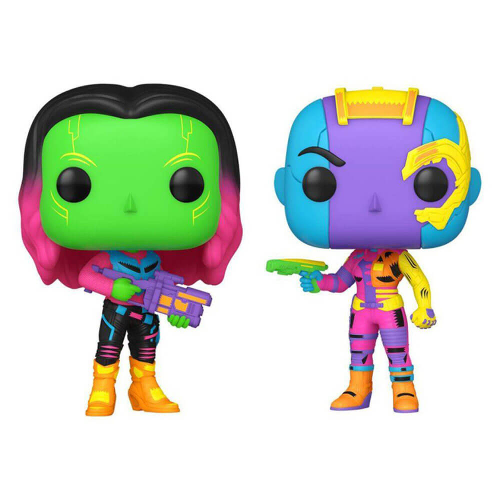 Gamora & Nebula Black Light, эксклюзивная американская поп-музыка! 2шт